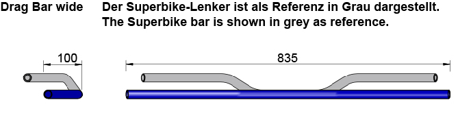 LSL DRAG BAR WIDE
SE FLERE FARVER 2