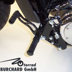 BURCHARD FOTTPINSATS +12 CM BLANK SVART
