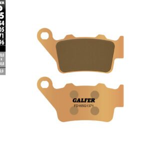 GALFER BROMSBELÄGG BAK