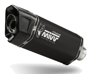 MIVV SR-1 SVART TITANIUM - SLIP ON
