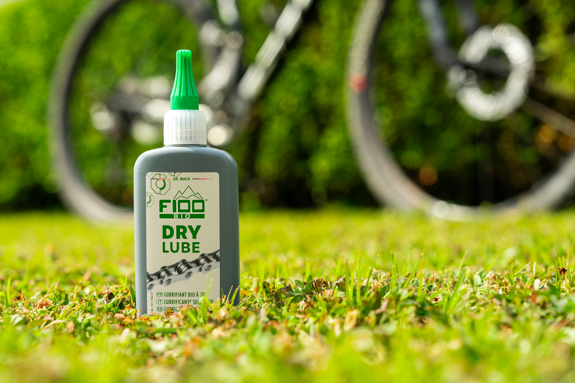 F100 CYKEL – BIO TORRSMÖRJMEDEL FÖR KEDJA 100 ML - Bild 2