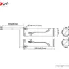 KOSO 122MM CYKELVÄRMEHANDTAG 22MM - Thumbnail Image 3