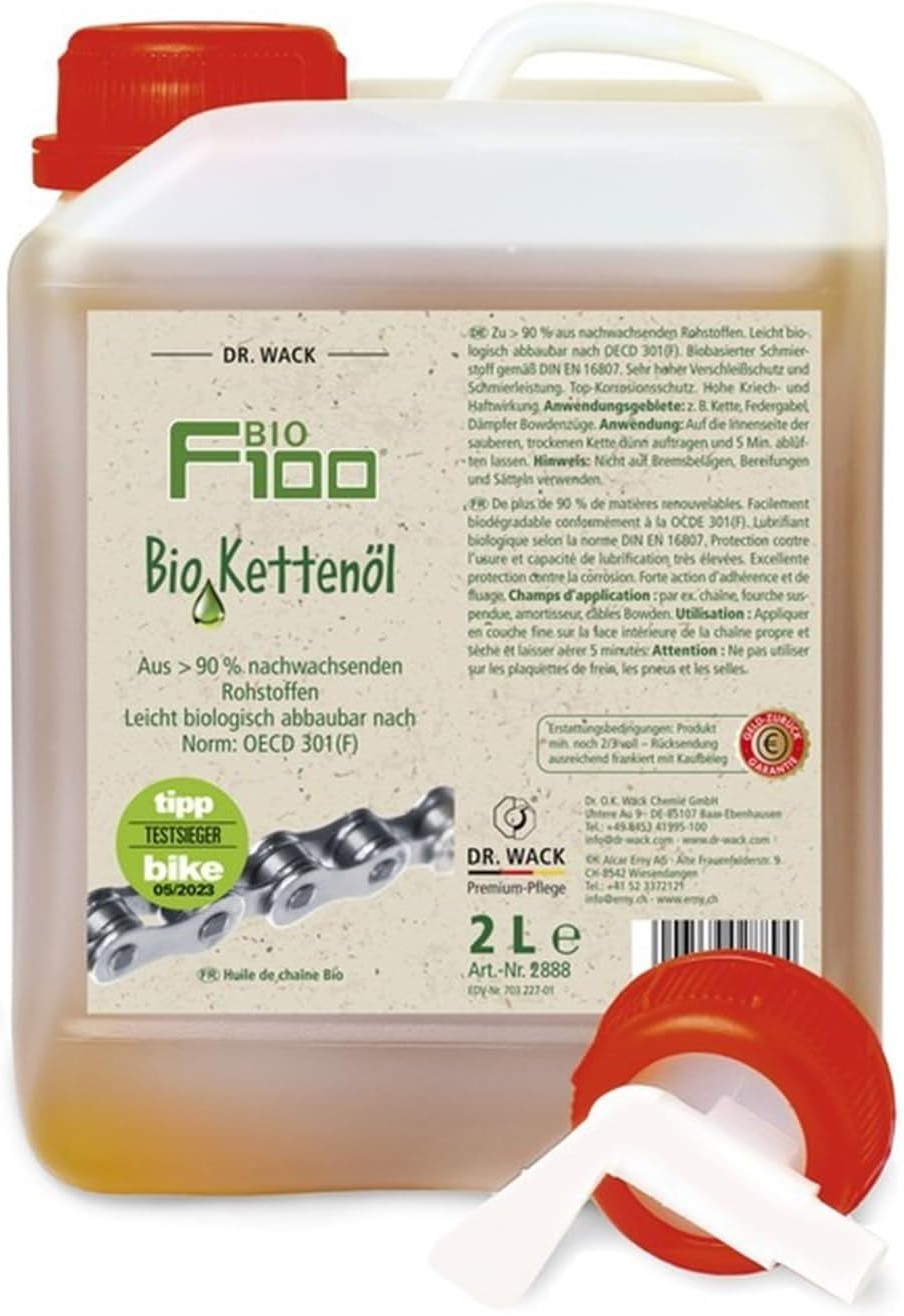 F100 CYKEL – KEDJEOLJA 2 L - Bild 1