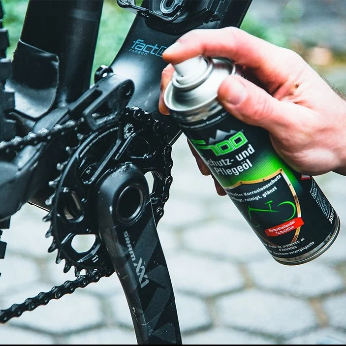 F100 CYKEL – SKYDDANDE OCH VÅRDANDE OLJA 300 ML - Bild 3