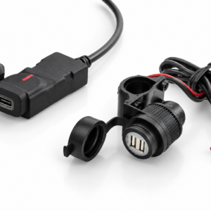 USB-uttag & Strömuttag